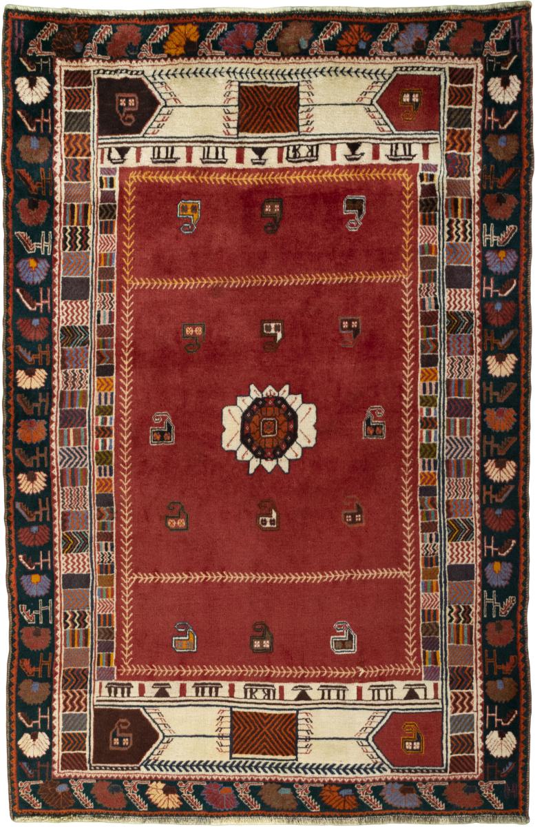Perzisch tapijt Shiraz 195x131 195x131, Perzisch tapijt Handgeknoopte