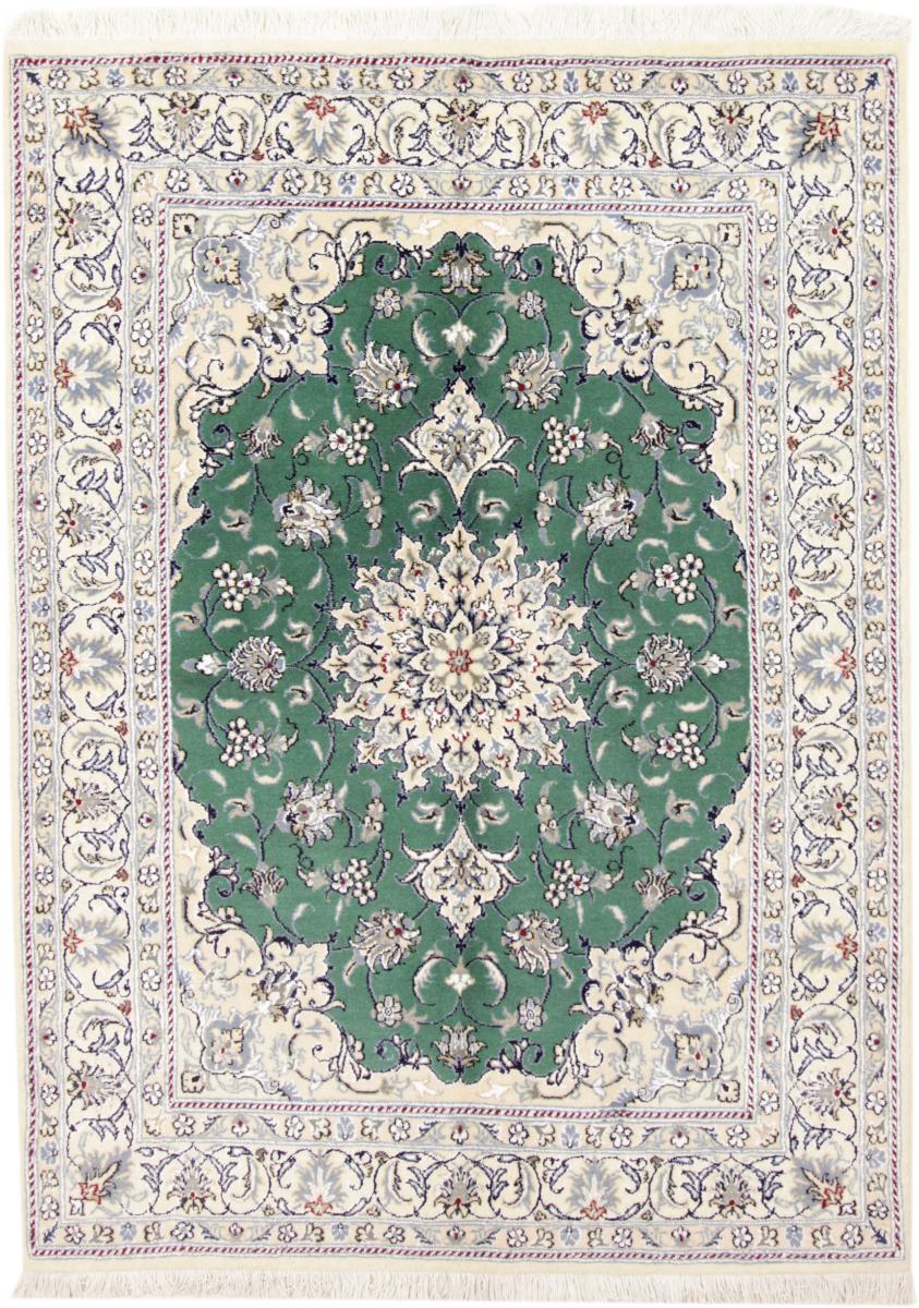 Tappeto persiano Nain 201x144 201x144, Tappeto persiano Annodato a mano