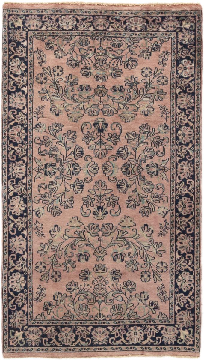 Indo rug Indo Sarouk 153x94 153x94, Persian Rug Knotted by hand