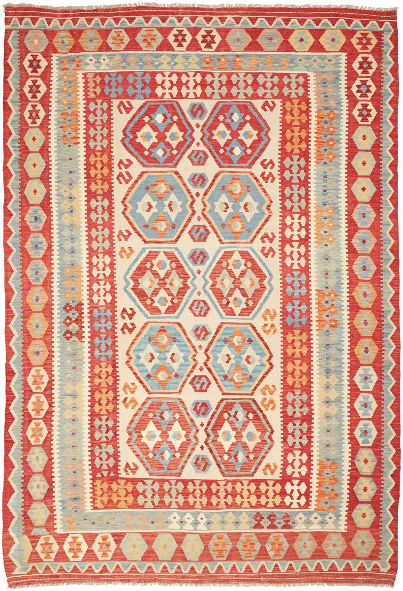 Tapete afegão Kilim Afegão 298x206 298x206, Tapete persa Tecido à mão