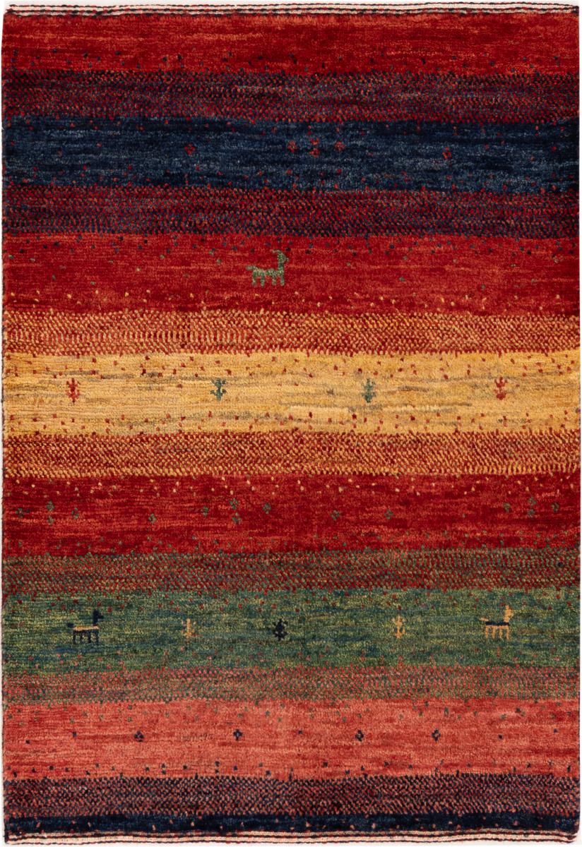 Perzisch tapijt Perzisch Gabbeh Loribaft Nowbaft 89x62 89x62, Perzisch tapijt Handgeknoopte