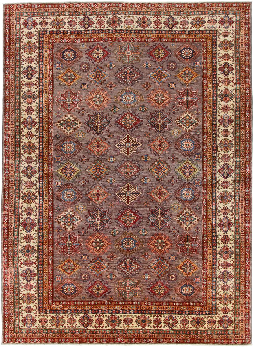 Afghan rug Super Kazak 377x277 377x277, Persian Rug Knotted by hand