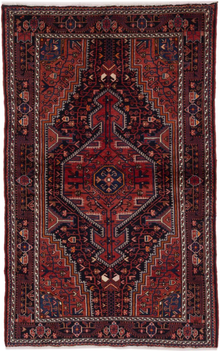 Tapis persan Tuyserkan 221x144 221x144, Tapis persan Noué à la main