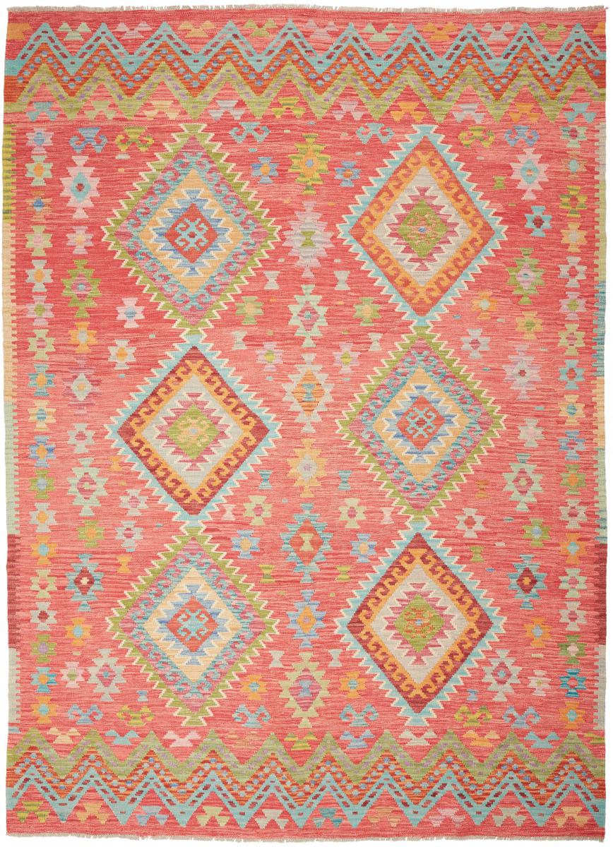 Tapete afegão Kilim Afegão 290x208 290x208, Tapete persa Tecido à mão