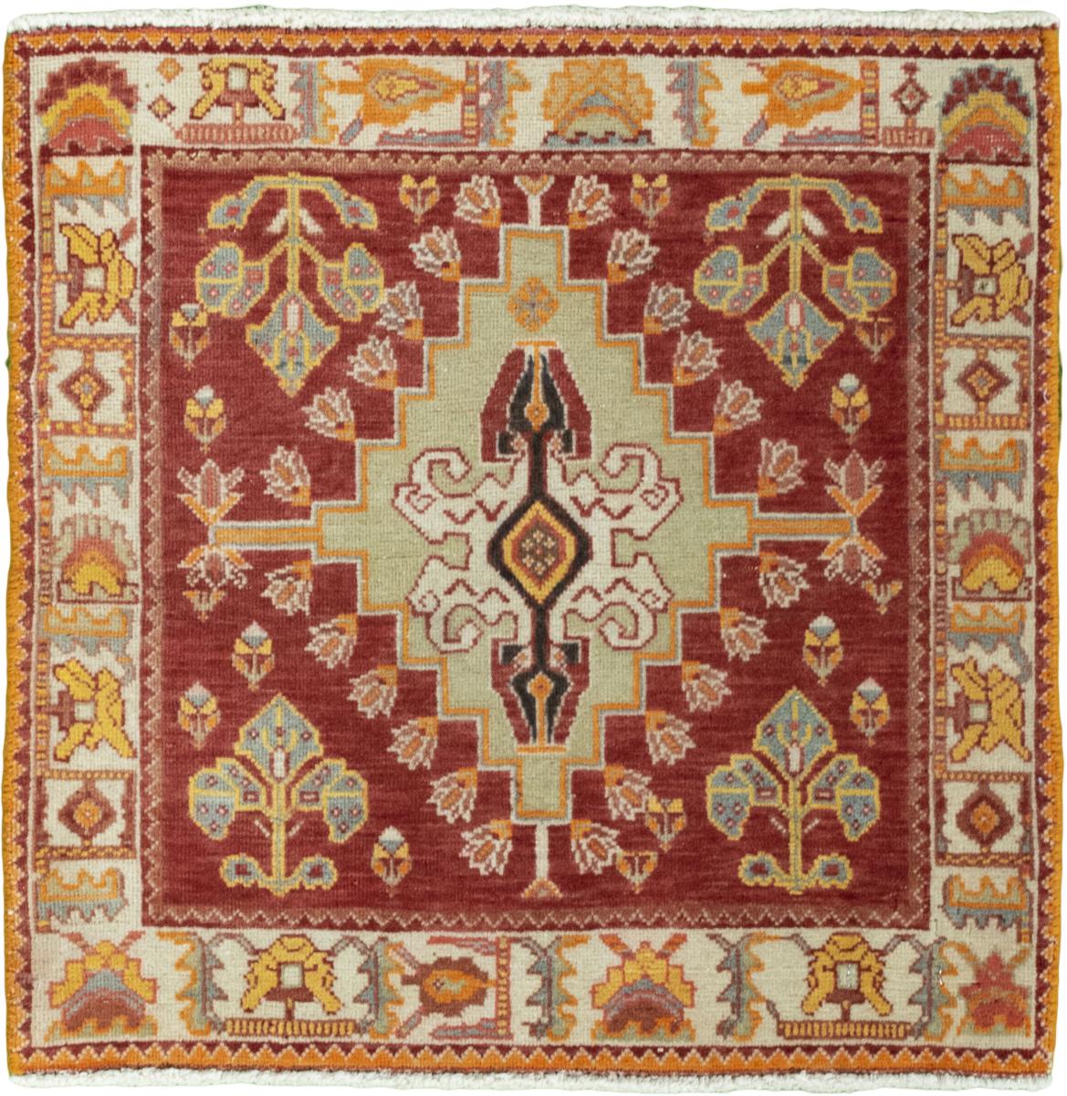 Persian Rug Shiraz 61x61 61x61, Persian Rug Knotted by hand