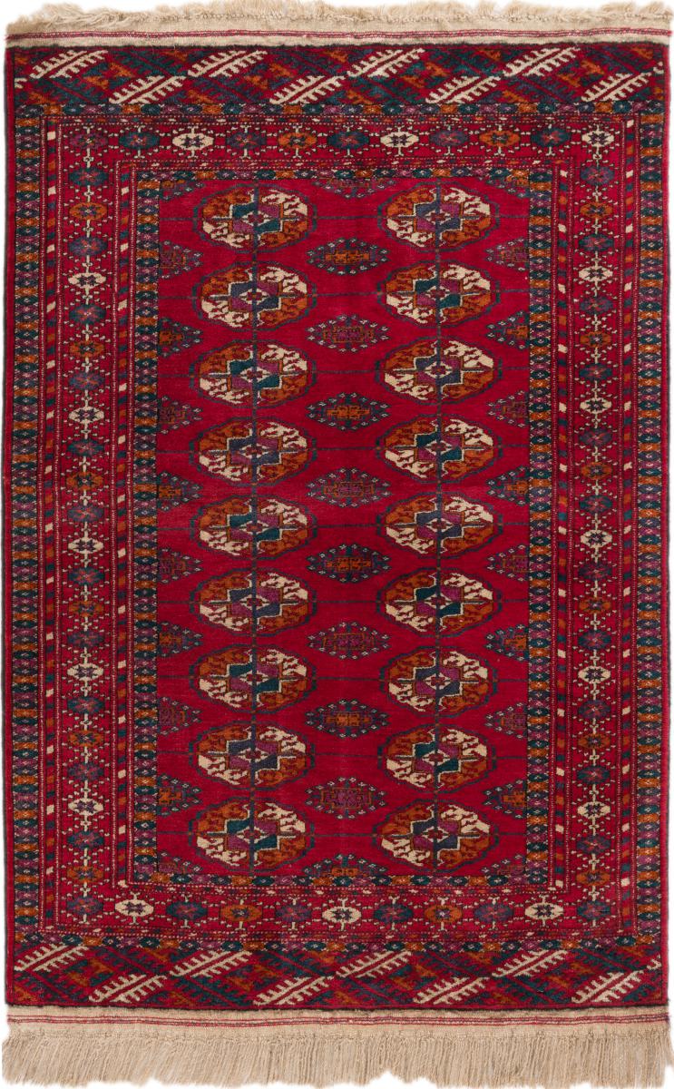 Persian Rug Turkaman 126x82 126x82, Persian Rug Knotted by hand