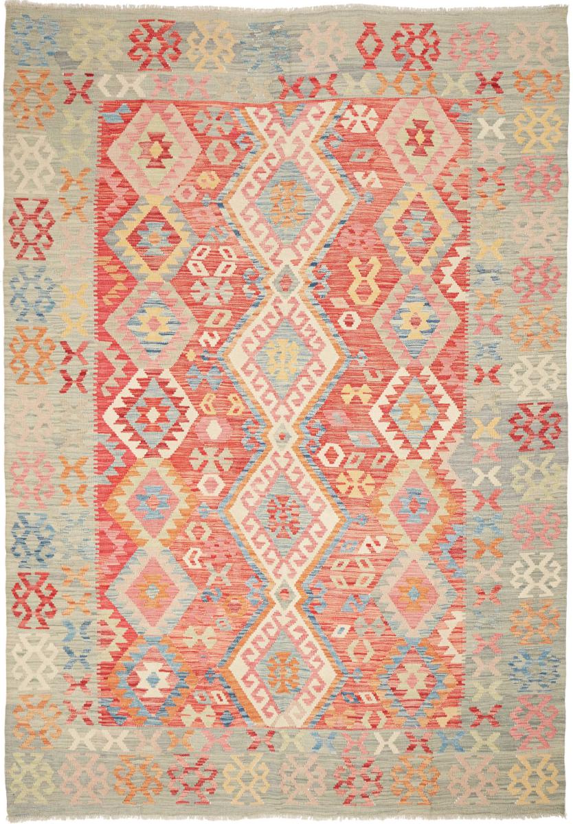 Tapis afghan Kilim Afghan 288x203 288x203, Tapis persan Tissé à la main