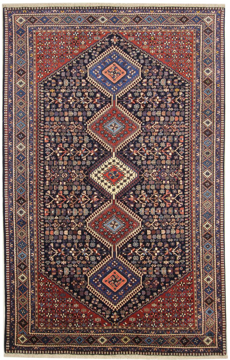 Persialainen matto Aliabad 251x156 251x156, Persialainen matto Solmittu käsin