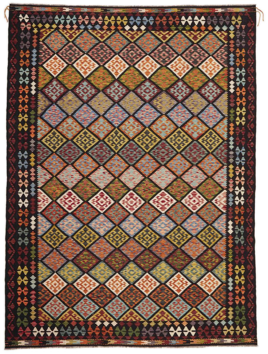 Tapete afegão Kilim Afegão 353x258 353x258, Tapete persa Tecido à mão