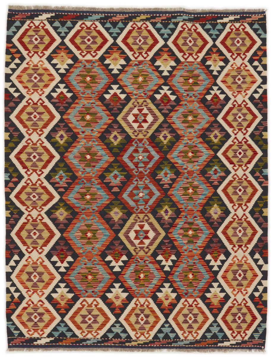 Pakistani rug Kilim Afghan 198x155 198x155, Persian Rug Woven by hand