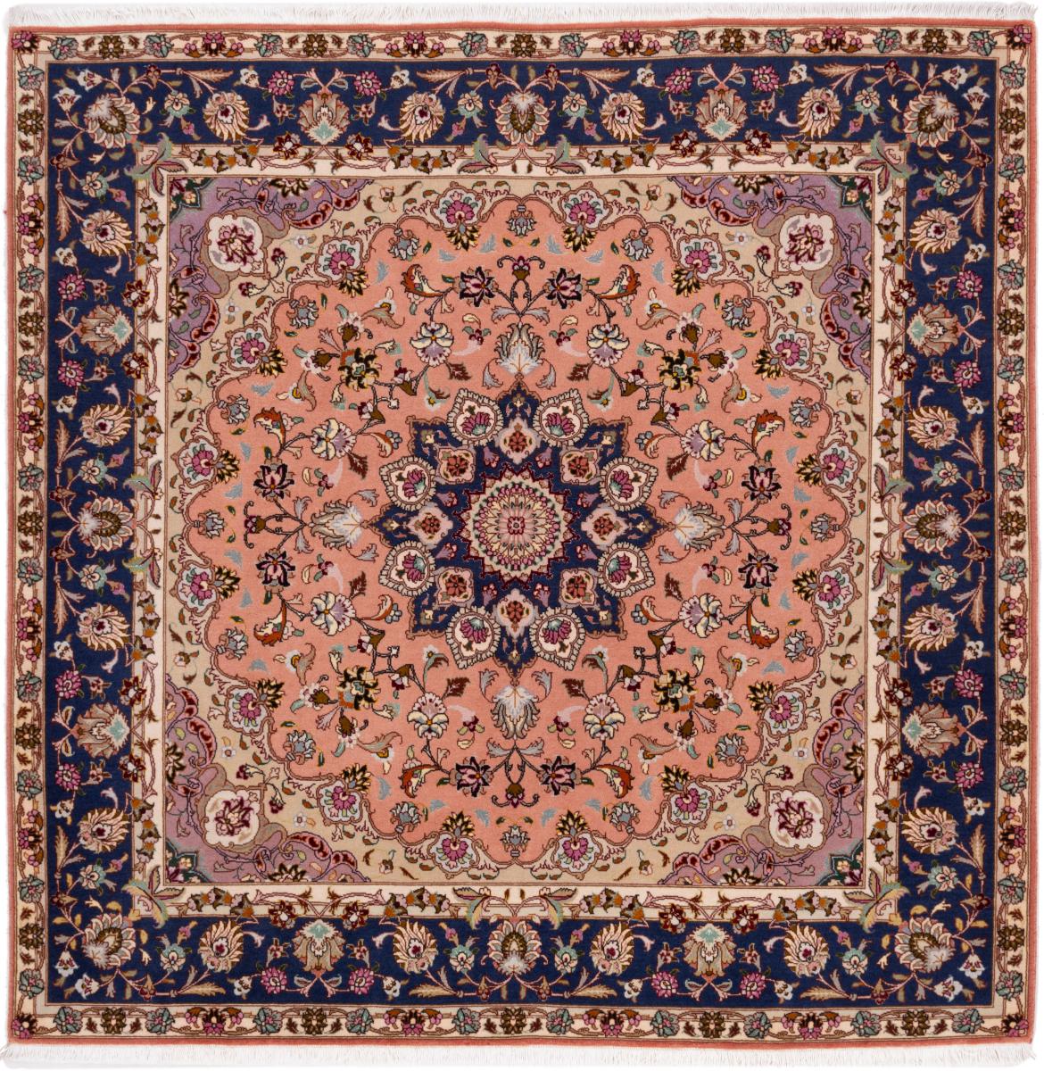 Persian Rug Tabriz 50Raj 151x147 151x147, Persian Rug Knotted by hand
