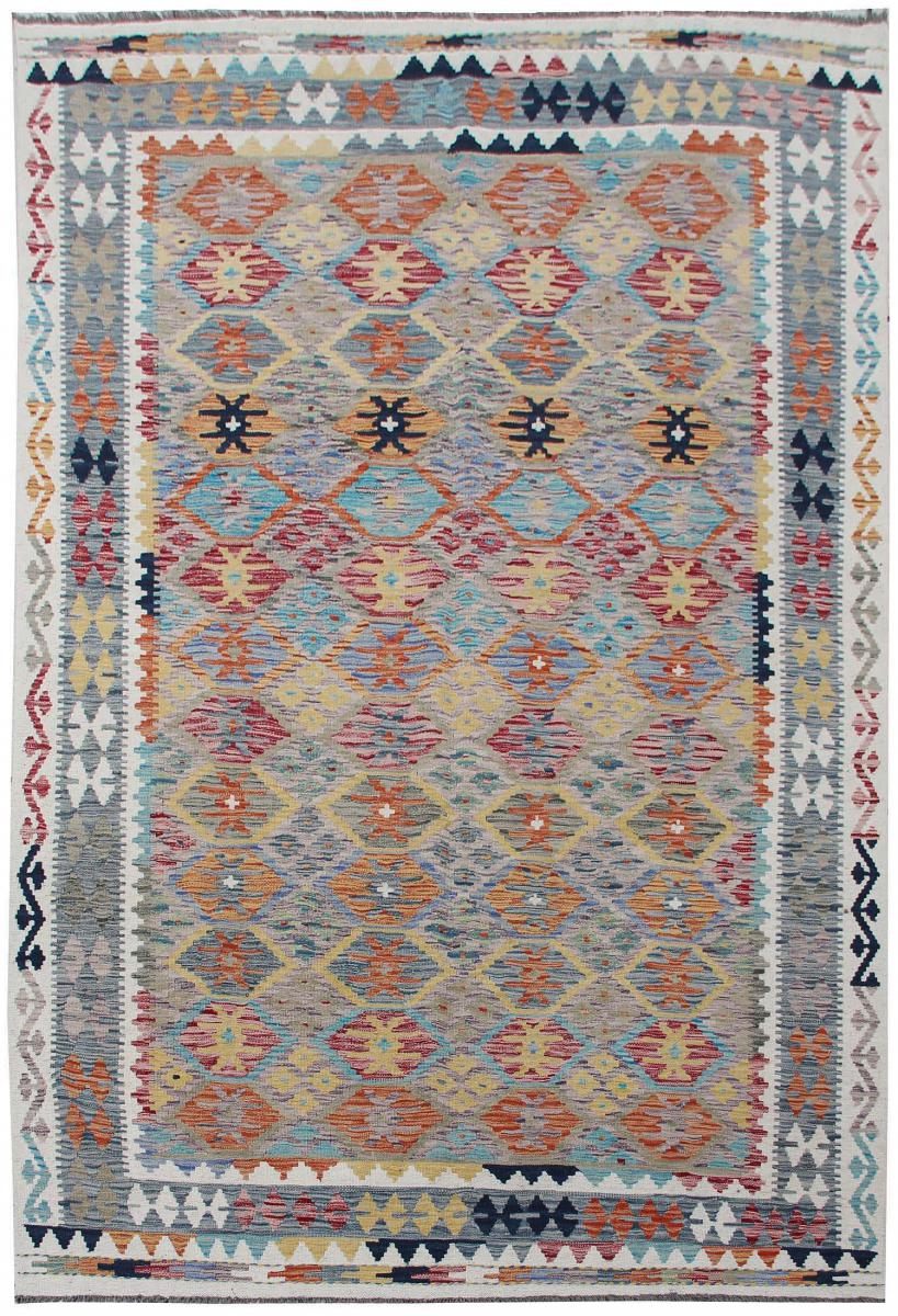 Tapete afegão Kilim Afegão 256x175 256x175, Tapete persa Tecido à mão