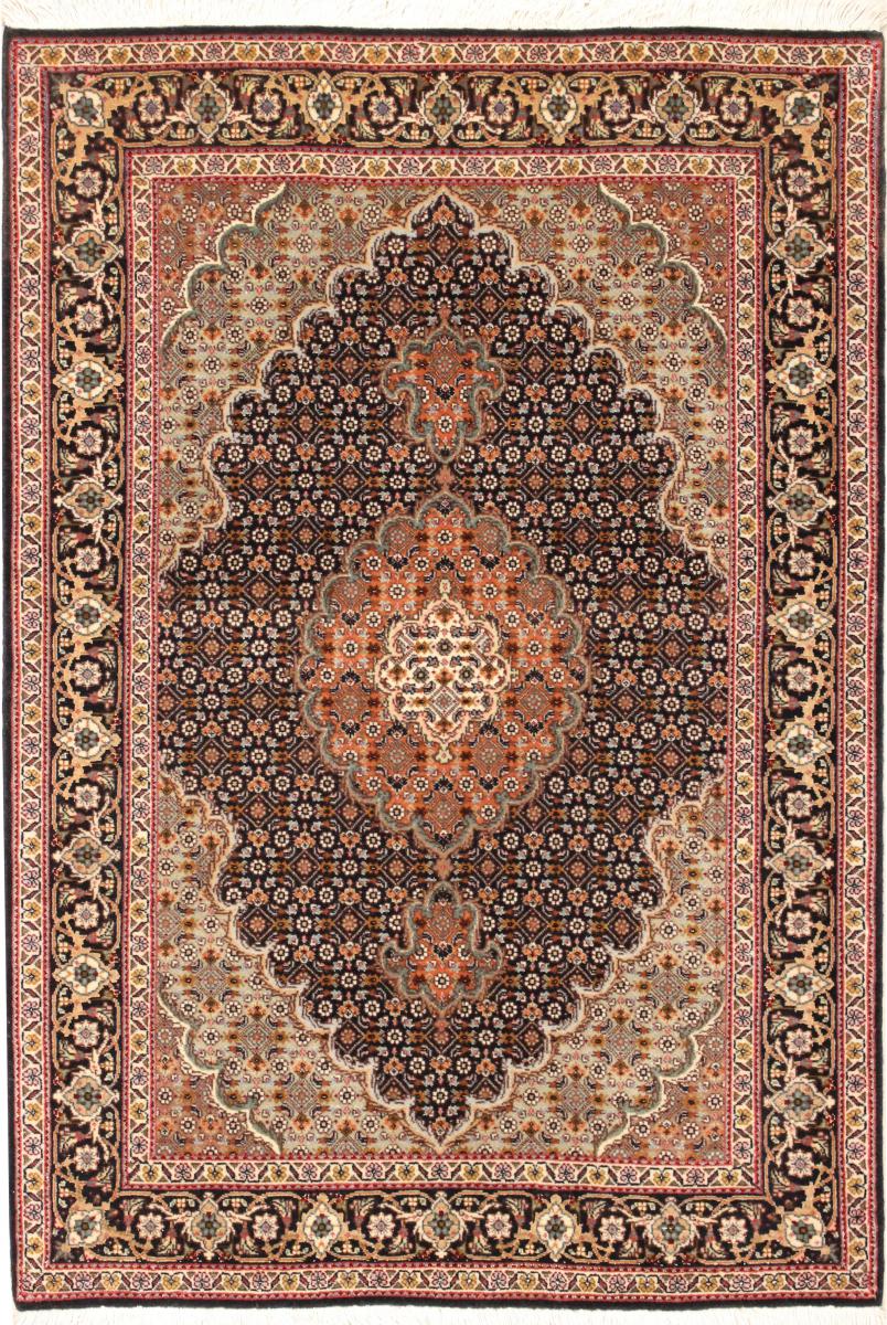 Tapete persa Tabriz 123x85 123x85, Tapete persa Atado à mão