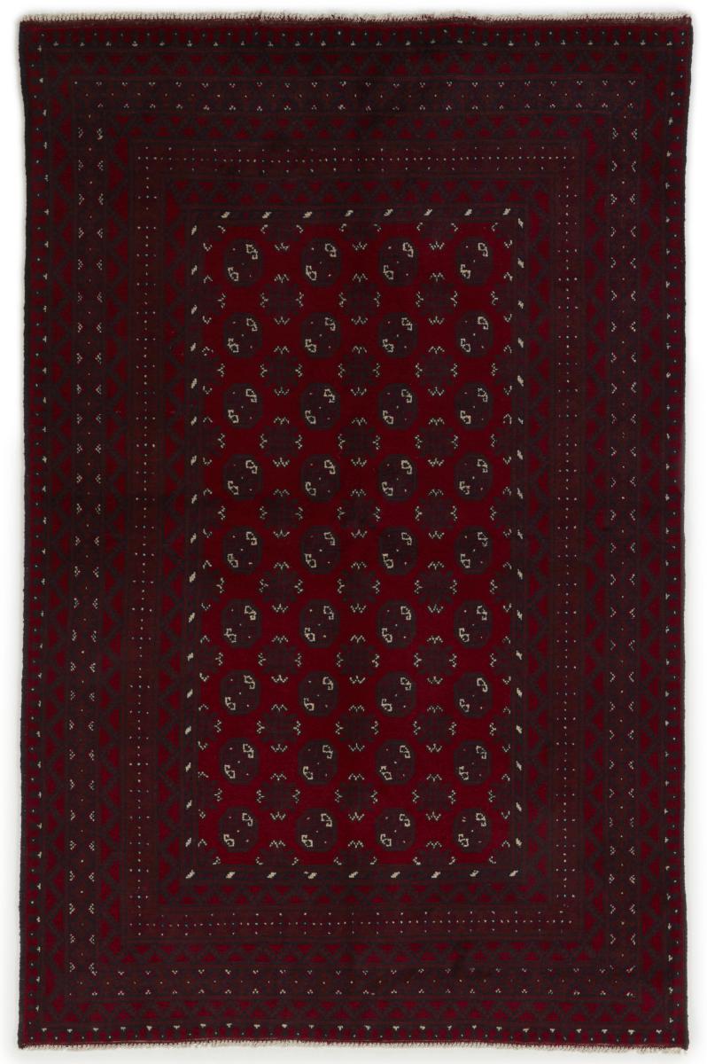 Tapete afegão Afegão Akhche 244x158 244x158, Tapete persa Atado à mão