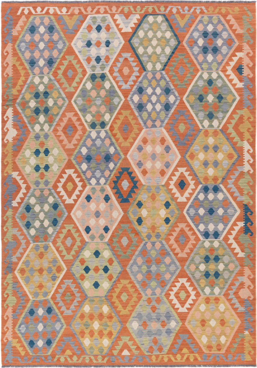 Afgán szőnyeg Kilim Afgán 301x211 301x211, Perzsa szőnyeg Kézzel szőtt