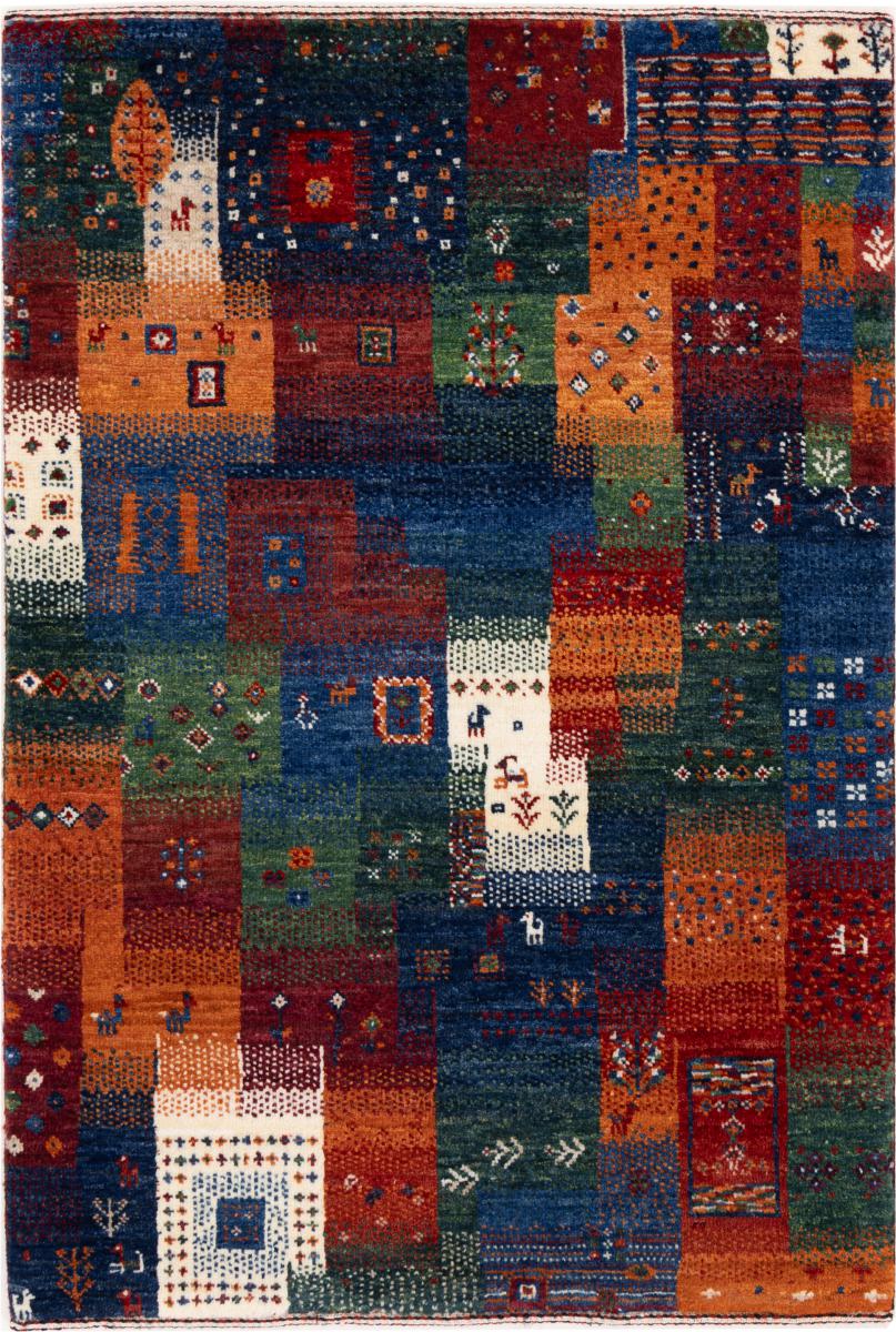 Perzisch tapijt Perzisch Gabbeh Loribaft Nowbaft 100x71 100x71, Perzisch tapijt Handgeknoopte