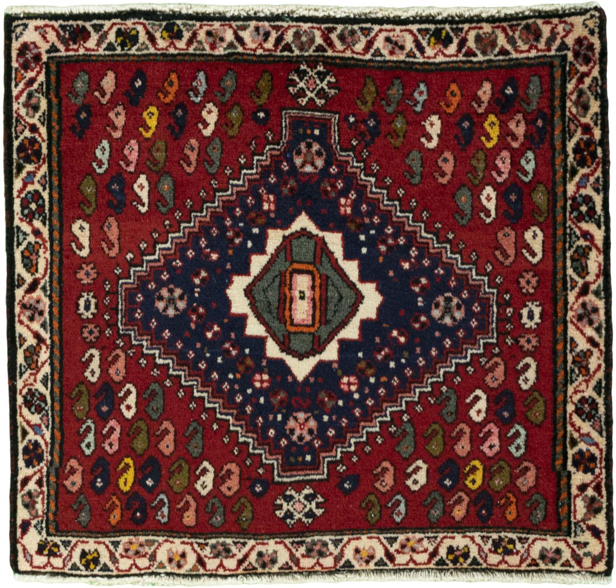 Persian Rug Shiraz 56x63 56x63, Persian Rug Knotted by hand