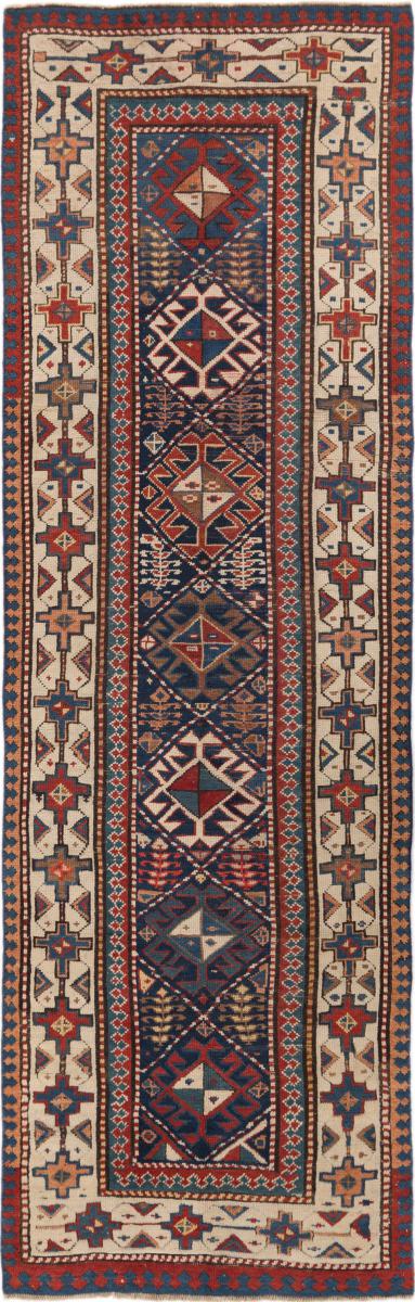 Russisk tæppe Kazak Antikke 285x90 285x90, Persisk tæppe Knyttet i hånden