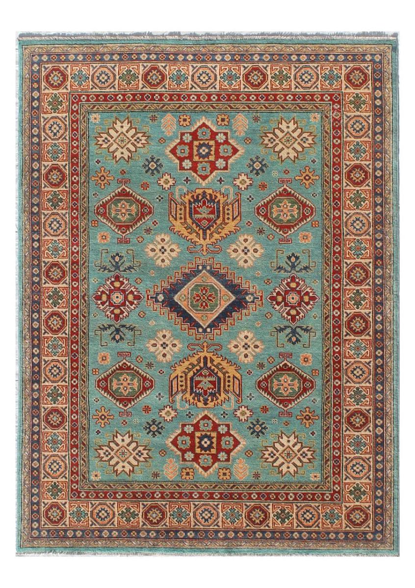 Afghanska mattan Kazak Ghazni 242x172 242x172, Persisk matta Knuten för hand