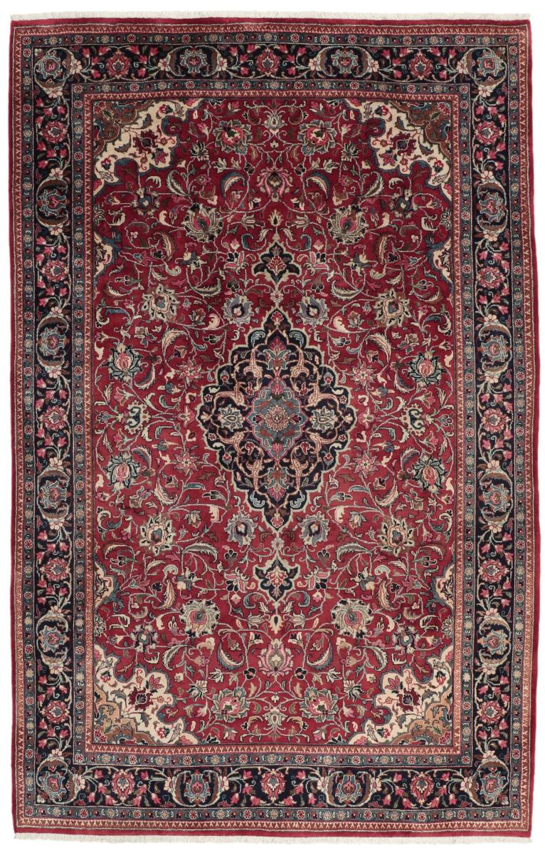 Persian Rug Sarouk 10'2"x6'6" 10'2"x6'6", Persian Rug Knotted by hand