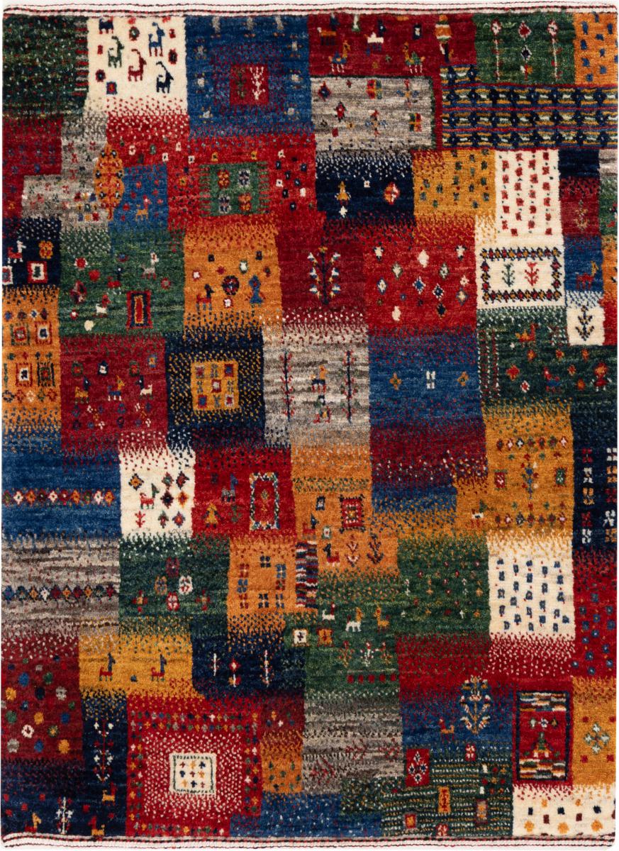 Tappeto persiano Persia Gabbeh Loribaft Nowbaft 95x73 95x73, Tappeto persiano Annodato a mano