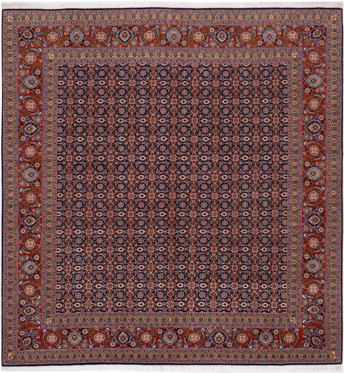 Tapis persan Tabriz 50Raj 202x195 202x195, Tapis persan Noué à la main