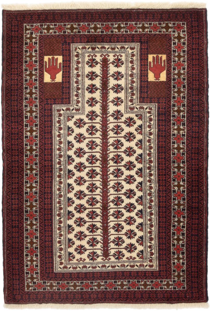 Perserteppich Belutsch 5'2"x3'5" 5'2"x3'5", Perserteppich Handgeknüpft