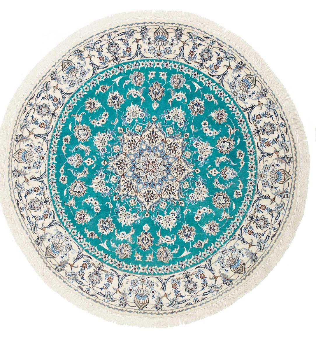 Persian Rug Nain 201x201 201x201, Persian Rug Knotted by hand