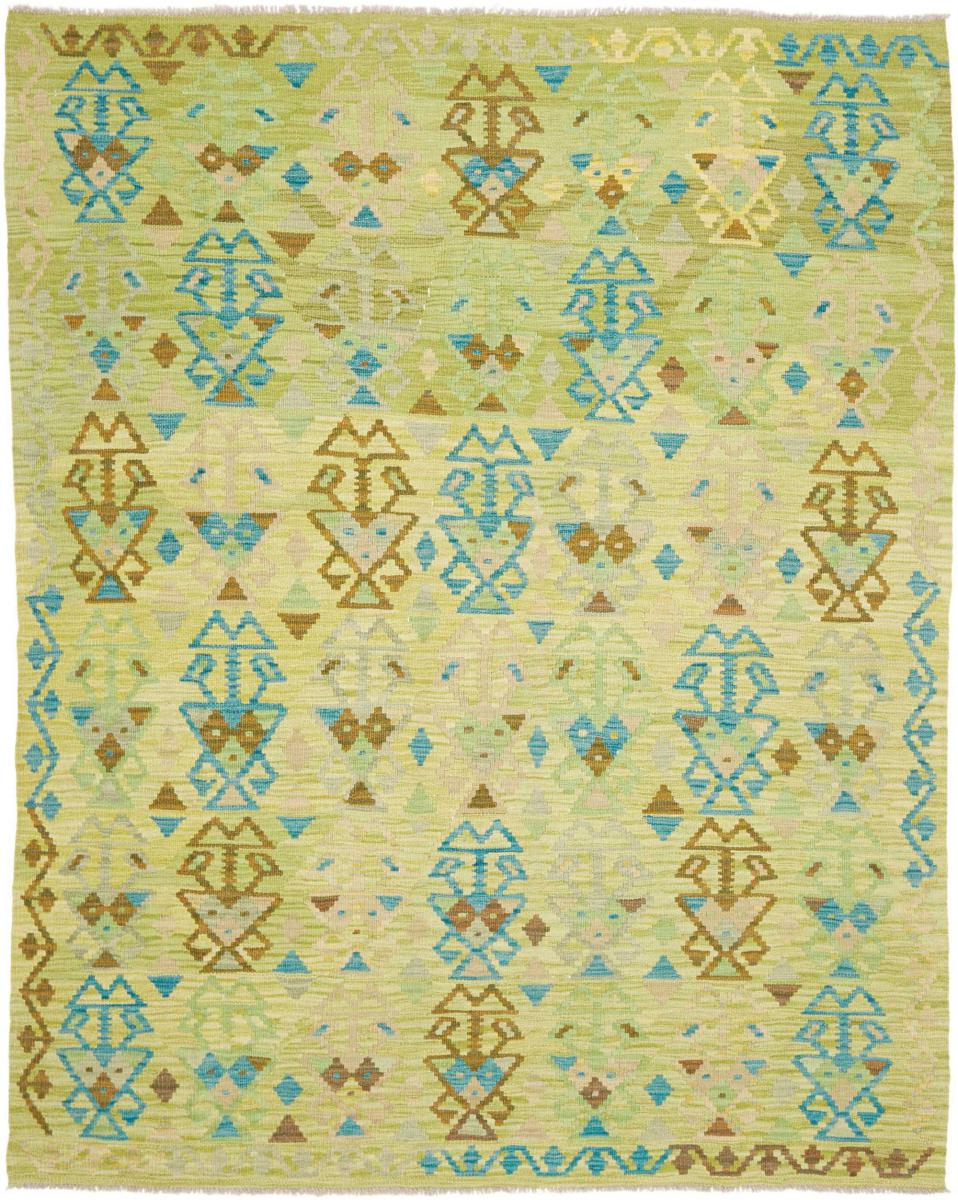 Tappeto afghano Kelim Afghan 206x161 206x161, Tappeto persiano Tessuto a mano