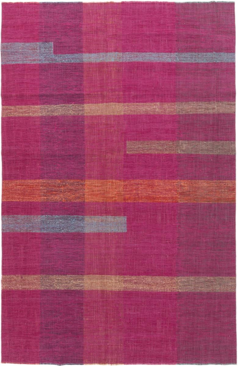 Afgán szőnyeg Kilim Afgán Rainbow 9'10"x6'4" 9'10"x6'4", Perzsa szőnyeg szőttesek