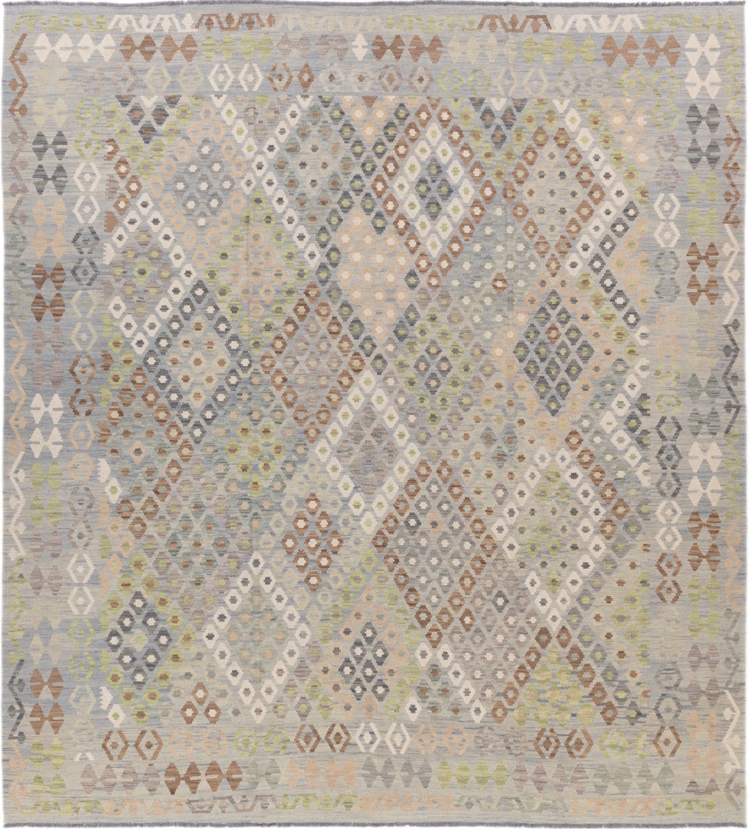 Afgán szőnyeg Kilim Afgán 295x270 295x270, Perzsa szőnyeg Kézzel szőtt