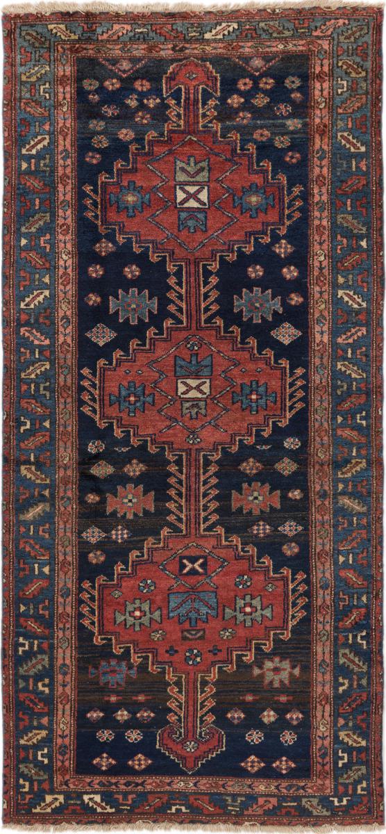 Alfombra persa Sandjan Antiguo 205x88 205x88, Alfombra persa Anudado a mano