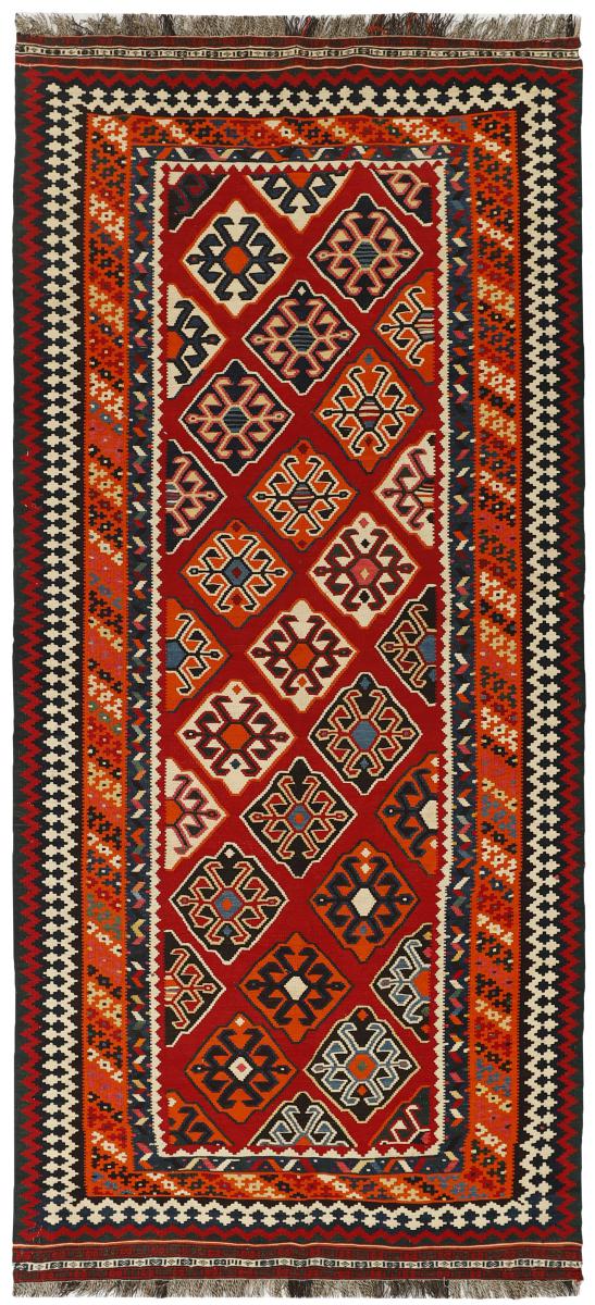 Persisk teppe Kelim Fars 343x153 343x153, Persisk teppe Handwoven 