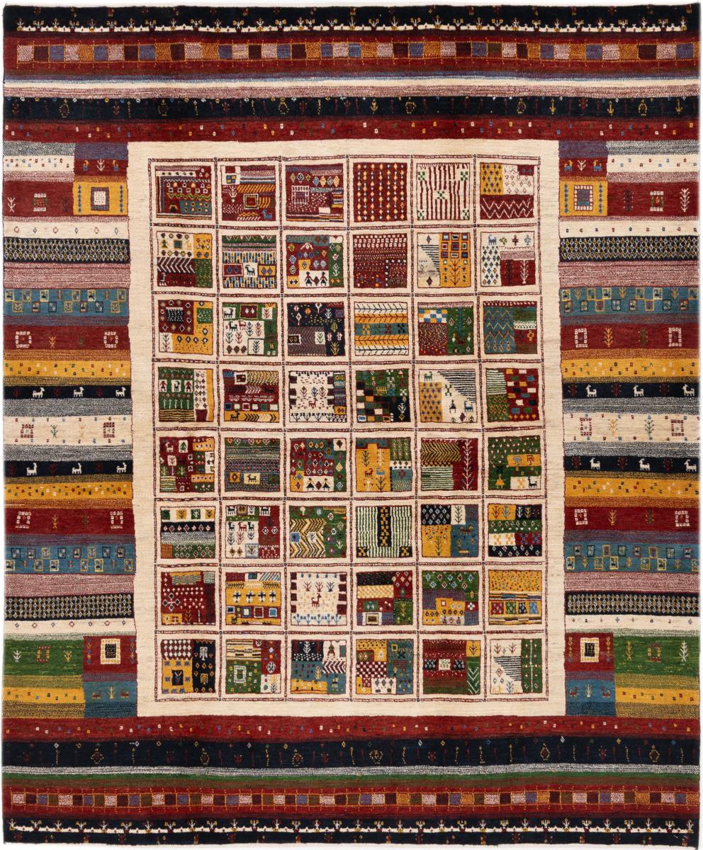 Περσικό χαλί Γκάμπεθ Loribaft 246x204 246x204, Περσικό χαλί Οι κόμποι έγιναν με το χέρι