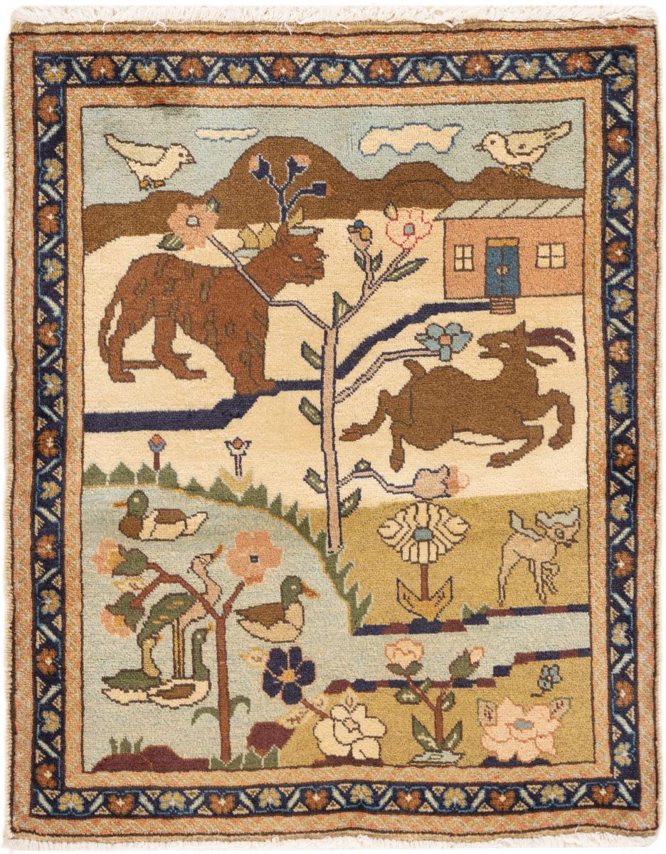 Persialainen matto Ardebil 95x74 95x74, Persialainen matto Solmittu käsin