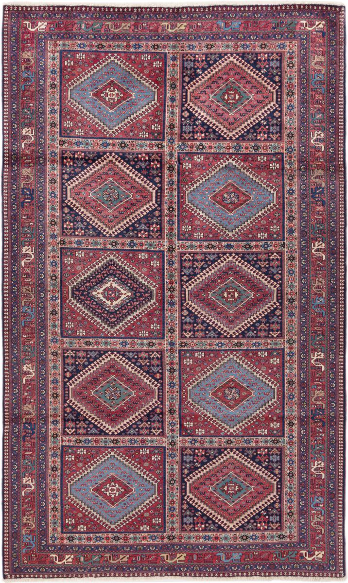 Tapis persan Yalameh 270x161 270x161, Tapis persan Noué à la main