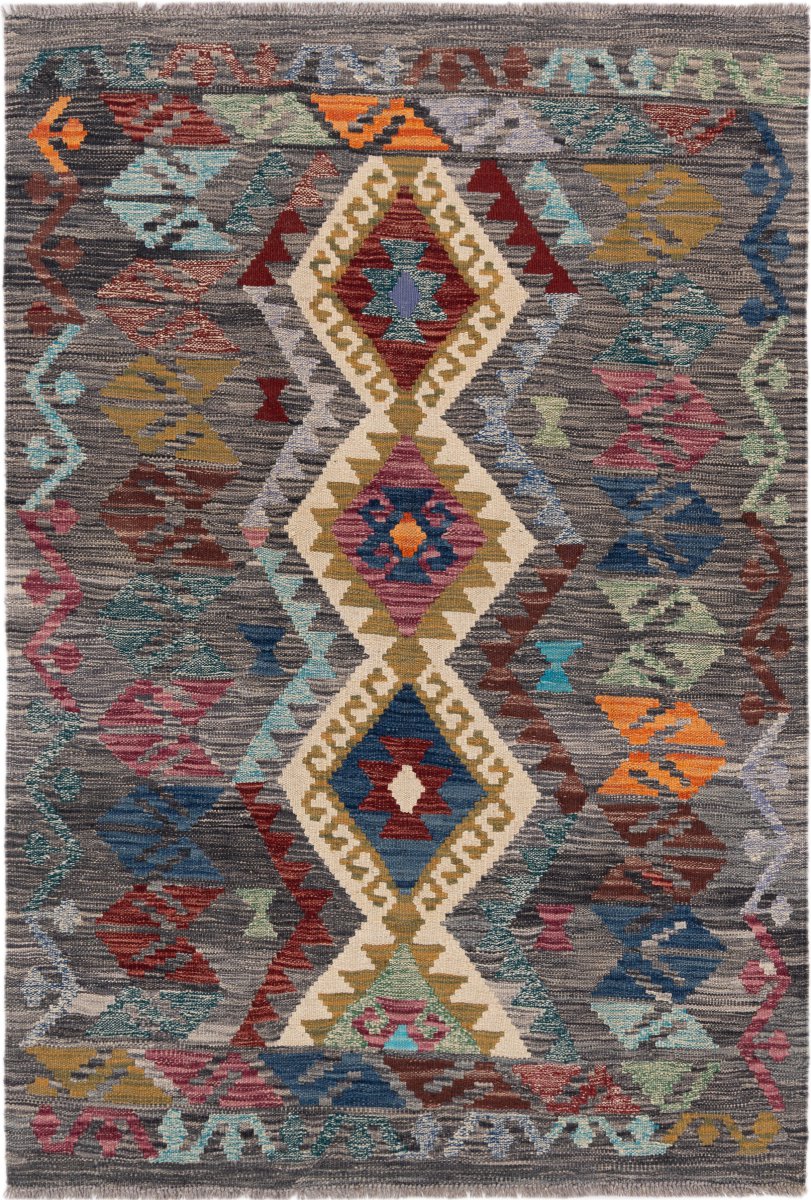 Alfombra afgana Kilim Afghan 152x105 152x105, Alfombra persa Tejido a mano