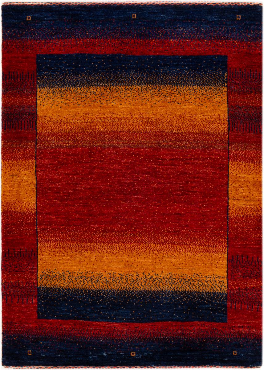 Alfombra persa Persia Gabbeh Loribaft Atash 119x86 119x86, Alfombra persa Anudado a mano