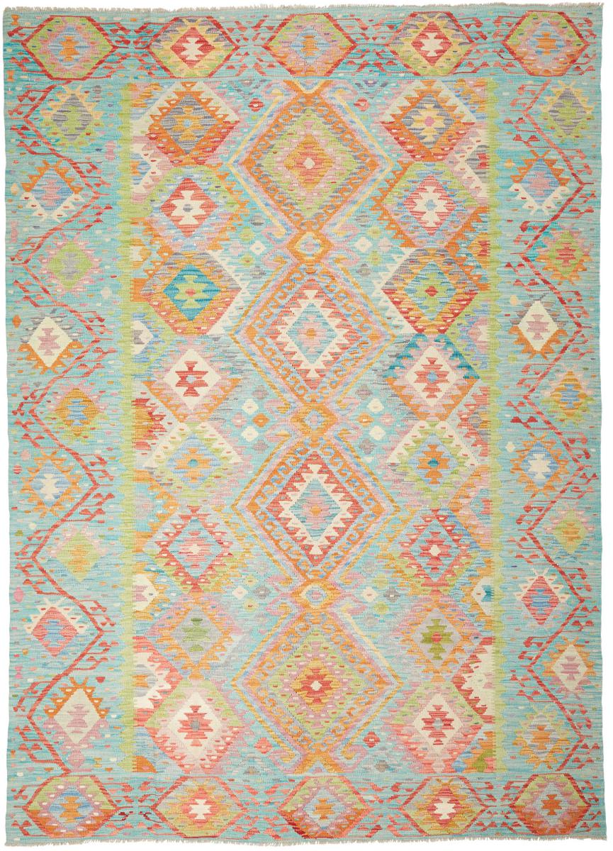 Tapete afegão Kilim Afegão 292x210 292x210, Tapete persa Tecido à mão