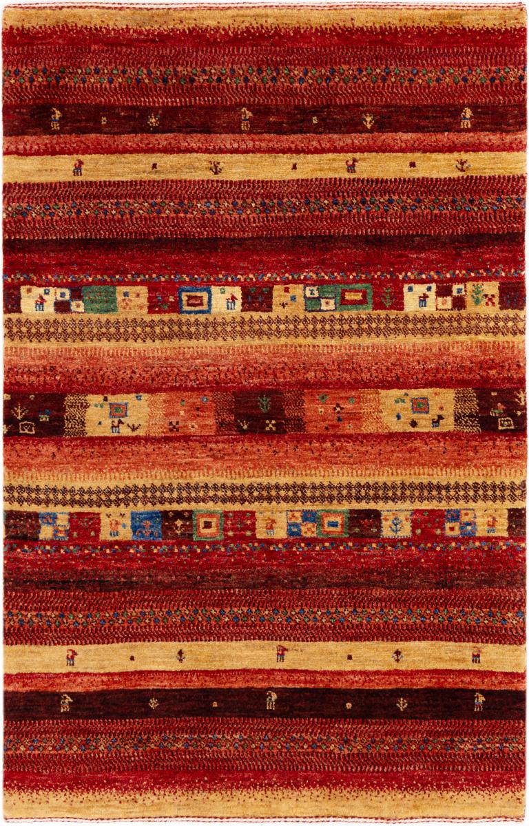 Persian rug Persian Gabbeh Loribaft Atelier 127x82 127x82, Persian rug Hand-knotted