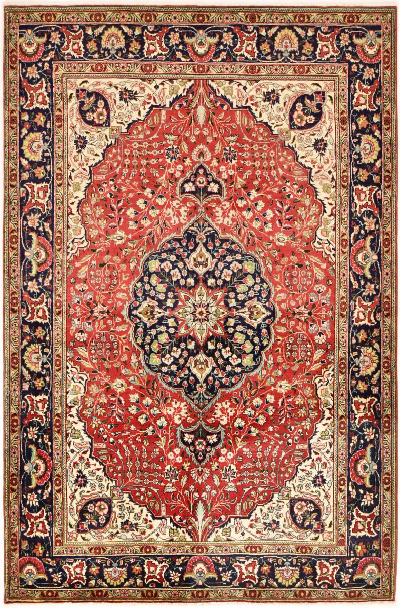 Tapete persa Tabriz 299x201 299x201, Tapete persa Atado à mão