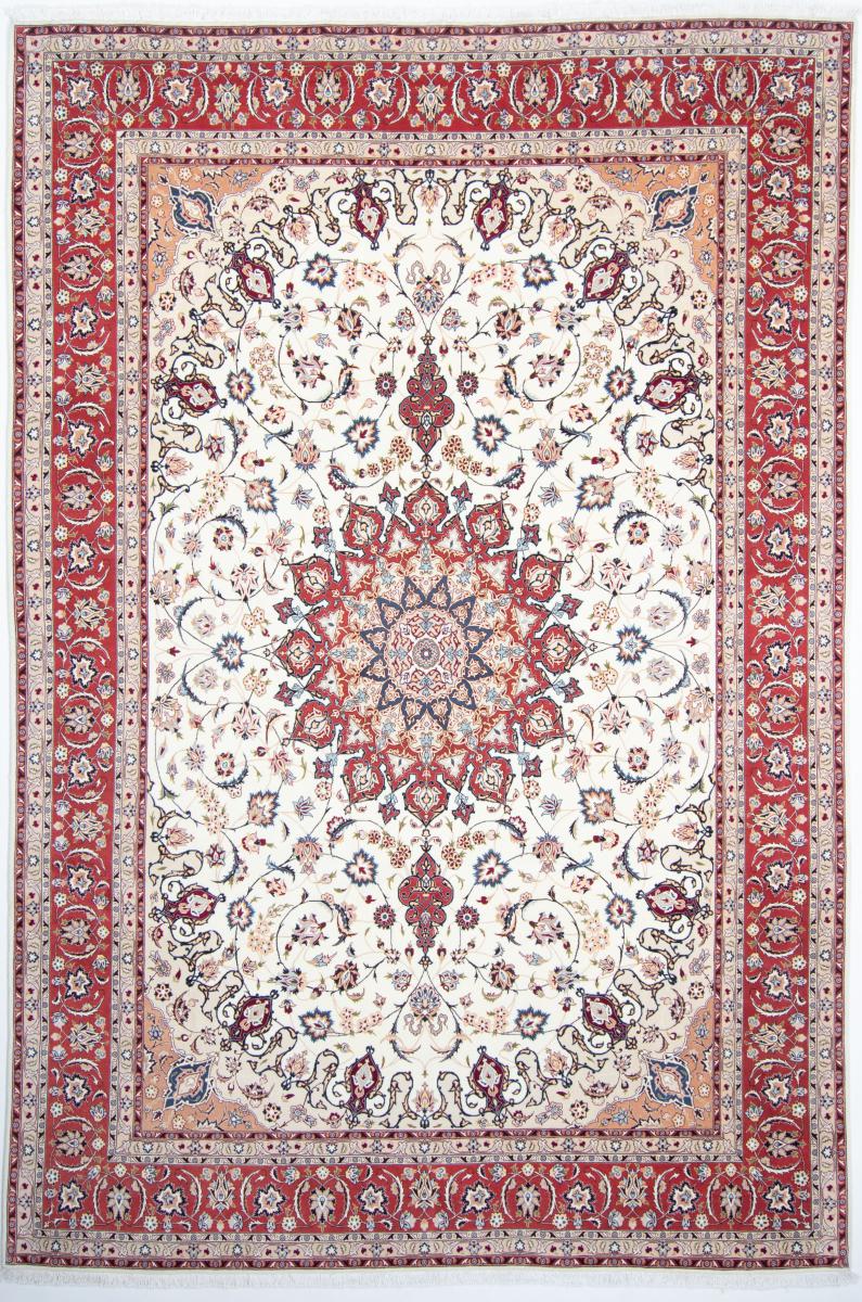 Tapete persa Tabriz 50Raj 373x250 373x250, Tapete persa Atado à mão