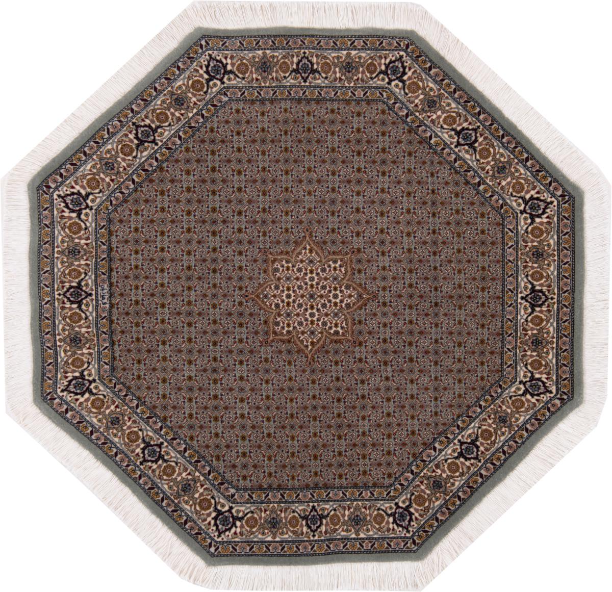 Persian Rug Tabriz 50Raj 107x102 107x102, Persian Rug Knotted by hand