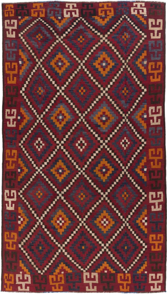 Afghansk teppe Kelim Afghan Antikke 386x216 386x216, Persisk teppe Handwoven 