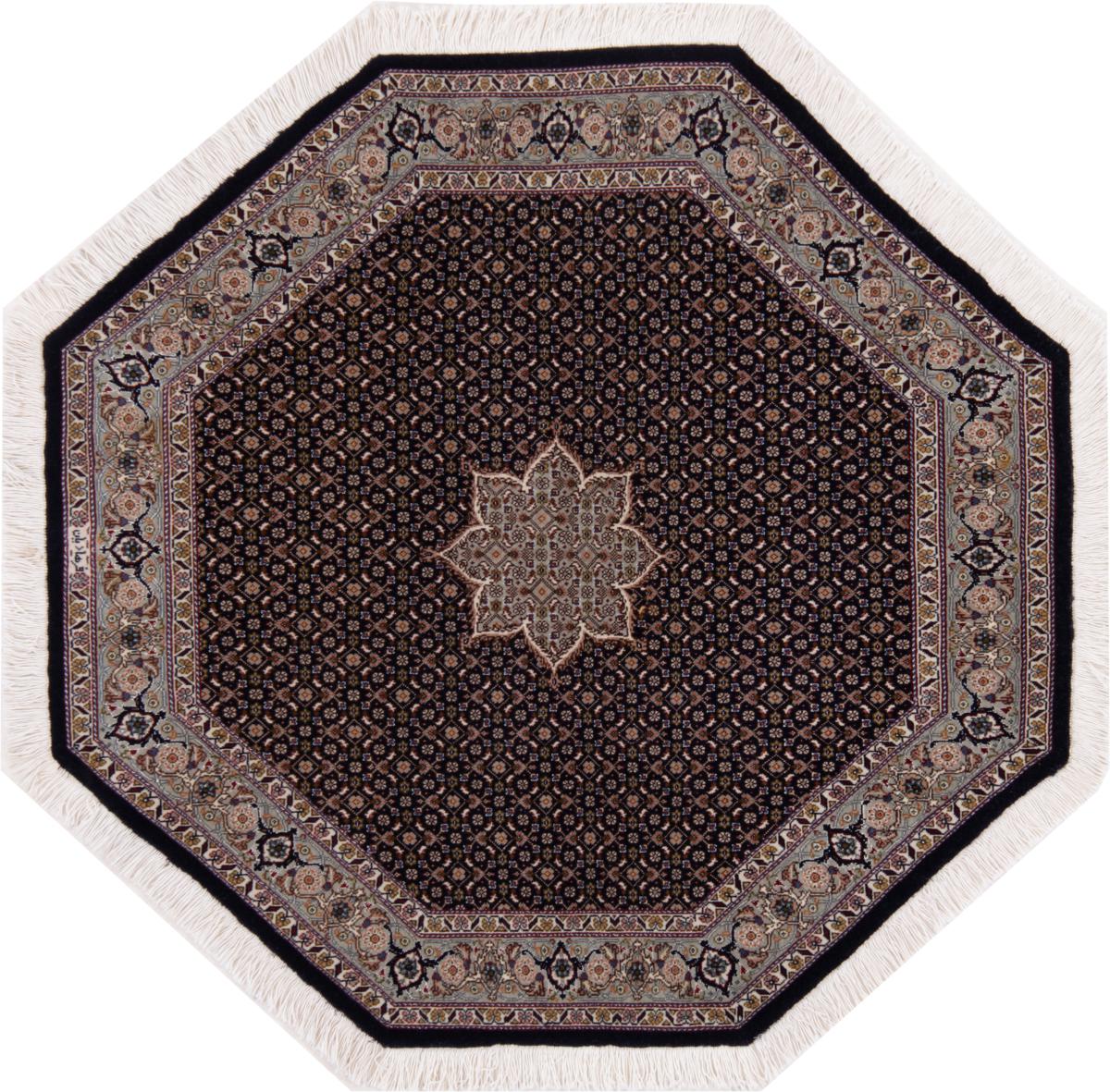 Persian Rug Tabriz 50Raj 106x106 106x106, Persian Rug Knotted by hand