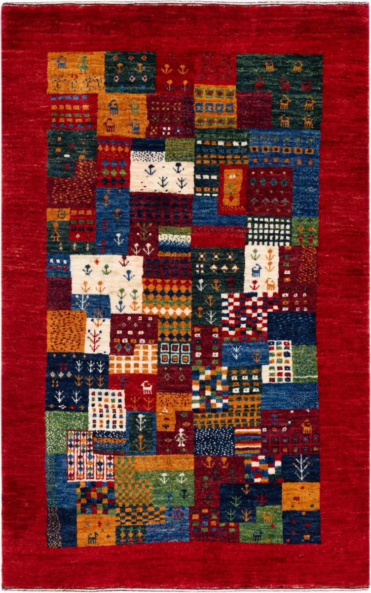 Περσικό χαλί Περσικό Γκάμπεθ Loribaft Atelier 125x82 125x82, Περσικό χαλί Χειροποίητο με κόμπους