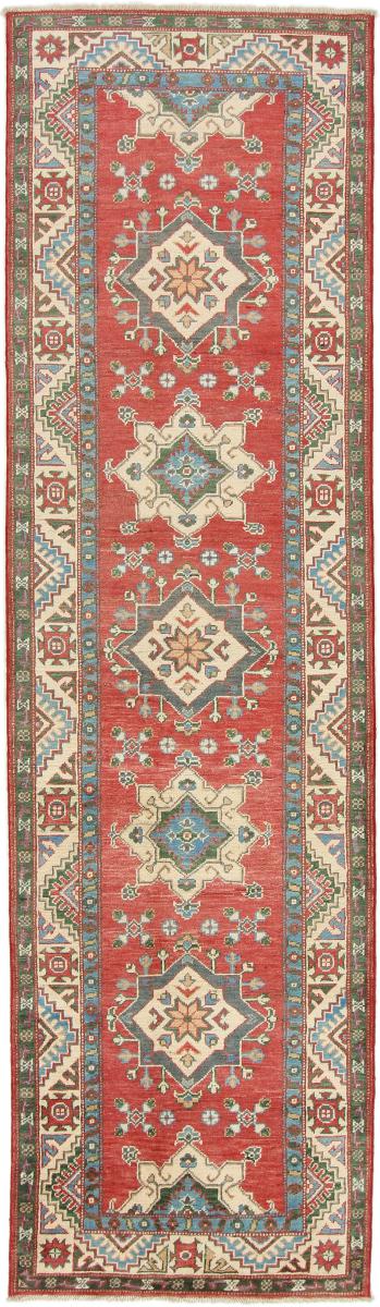 Afghan rug Kazak 295x82 295x82, Persian Rug Knotted by hand