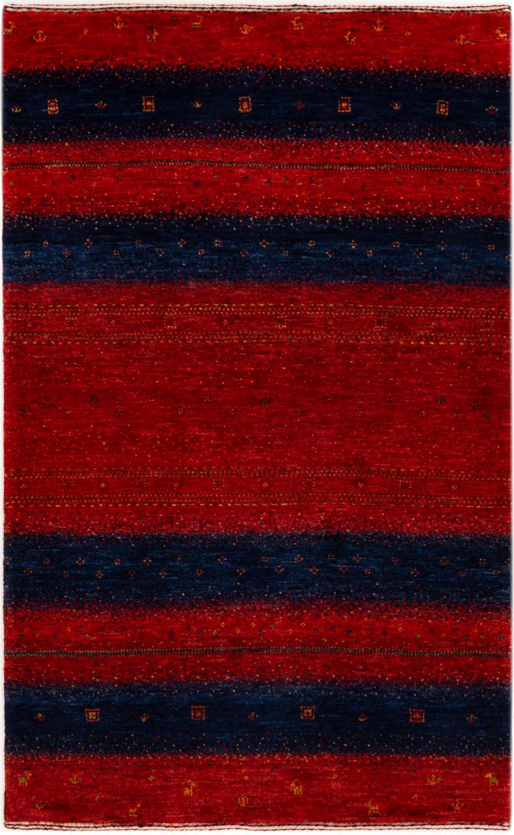 Alfombra persa Persia Gabbeh Loribaft Atash 124x78 124x78, Alfombra persa Anudado a mano