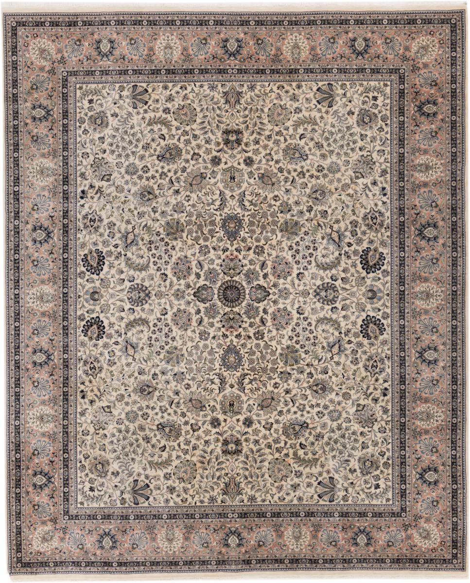 Tapis indien Indo Sarough 305x252 305x252, Tapis persan Noué à la main