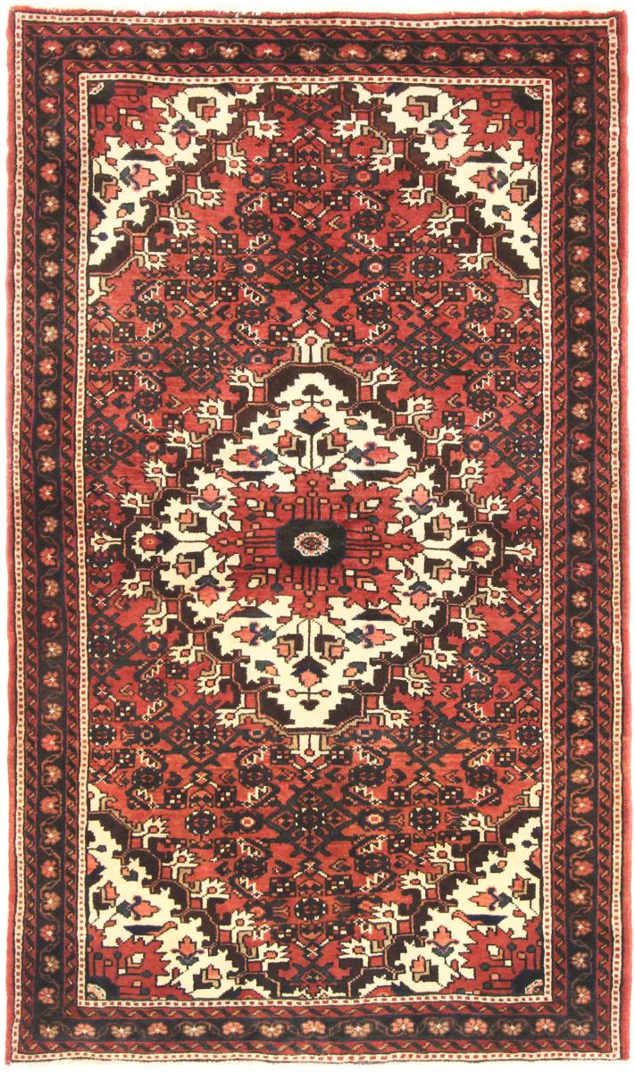 Persisk tæppe Hosseinabad 196x118 196x118, Persisk tæppe Knyttet i hånden